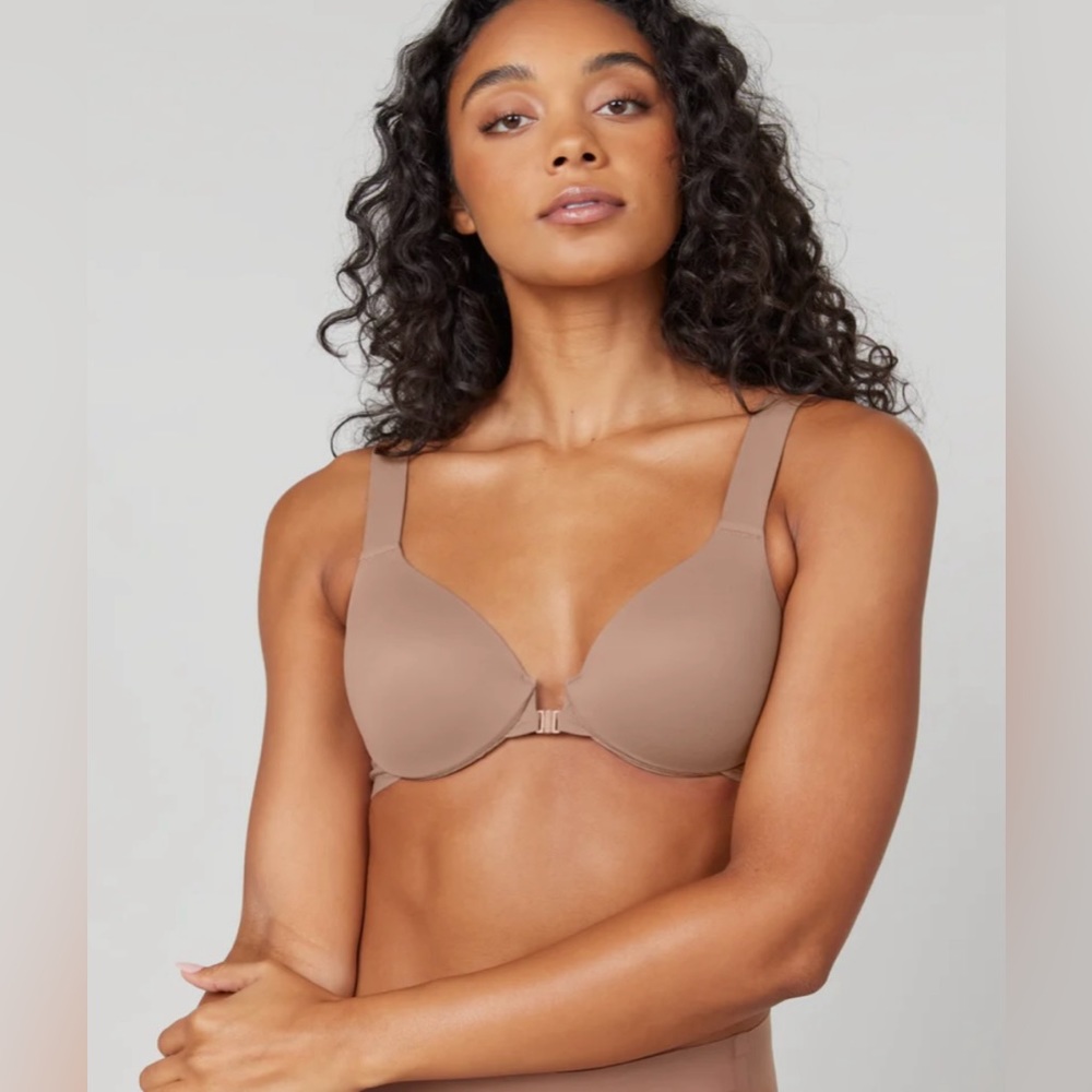 SPANX Bra-llelujah Lightly Lined Full Coverage Bra 36C Light Brown
